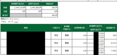 ジェットコースターで微益